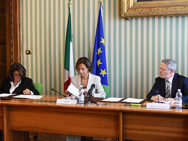 Firma protocollo tra Dap e Fondazione Severino il 4 ottobre 2022