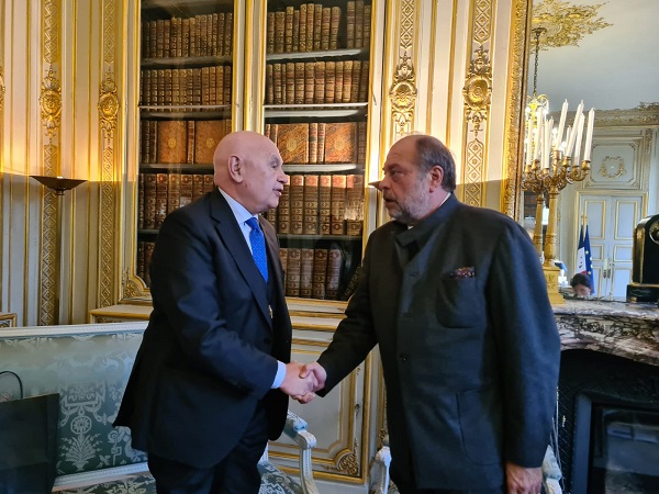 A Parigi incontro del ministro Nordio con l’omologo Dupond-Moretti