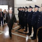 Il ministro della Giustizia Carlo Nordio visita Regina Coeli