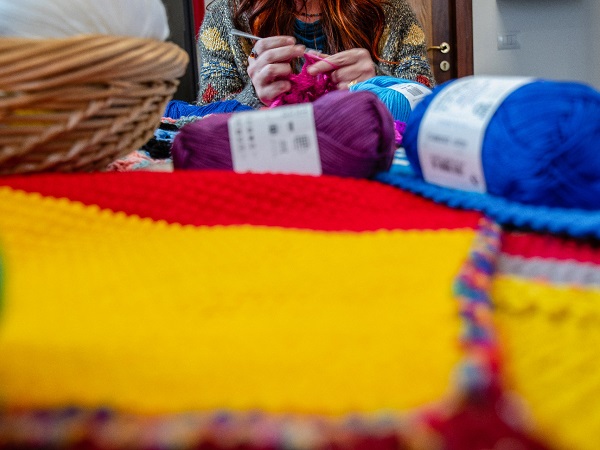 Il mio No alla violenza in un quadrato Prap Lombardia