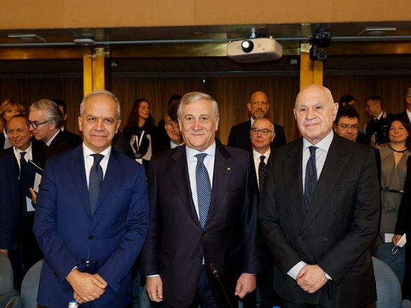 Nordio Tajani e Piantedosi alla Farnesina
