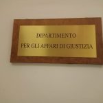 targa dag dipartimento affari giustizia (foto del Ministero della Giustizia)