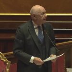 Il ministro Nordio risponde al Question time in Senato