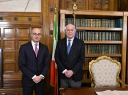 Il Ministro Carlo Nordio incontra Fabio Pinelli, nuovo vice Presidente del Consiglio Superiore della Magistratura