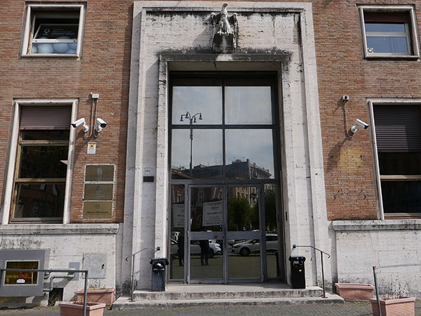 ingresso sede direzione generale sistemi informativi automatizzati e politiche coesione (foto Mingiustizia)