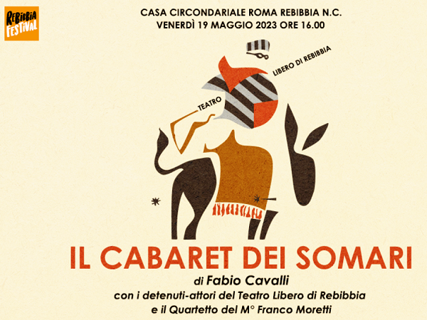 Locandina "Il Cabaret dei Somari" (Credit: La Ribalta - Centro studi Enrico Maria Salerno)