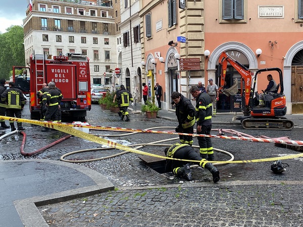 Vigili del fuoco (Credit: ministero della Giustizia)