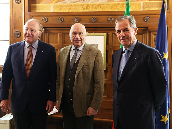 Nordio, Gorno Tempini e Scaroni (foto del Ministero della Giustizia)