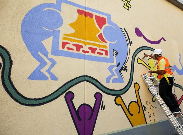 Mostra di Keith Haring al Marassi di Genova (Credit: Teatro Necessario)