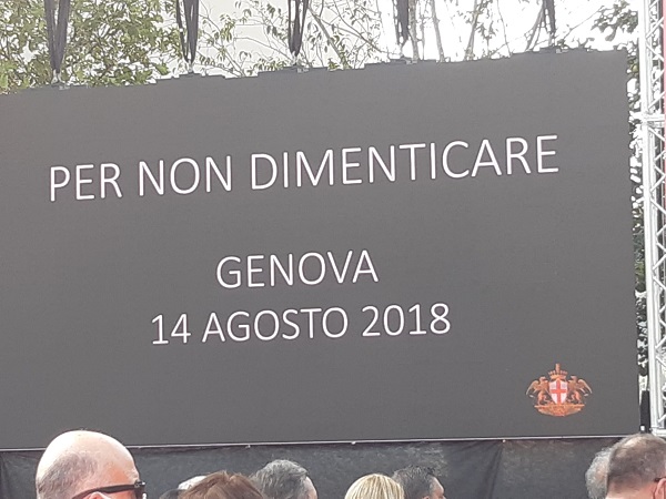 cerimonia ponte morandi genova