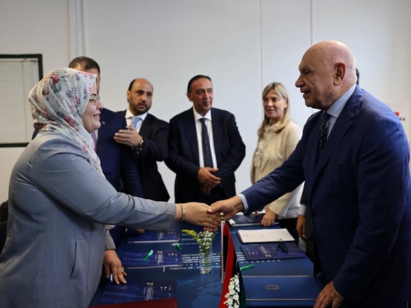 Nordio con omologa Libia Elbousify (Credit: Ministero Giustizia)