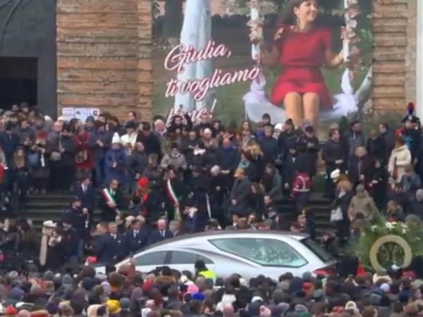 Funerale Giulia Cecchettin 5dic23