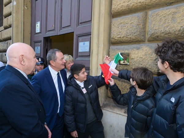Cerimonia de "Il Civico Giusto" a Regina Coeli