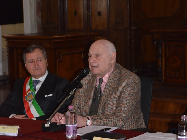 Luigi Brugnaro e Carlo Nordio (foto Unione Triveneta Consigli dell'Ordine degli avvocati)