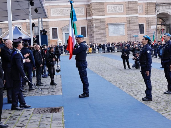 207 Festa polpen - consegna bandiera d'Istituto a Uspev (credit Ministero della Giustizia)