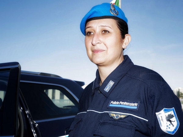 L’assistente capo coordinatore di Polizia Penitenziaria Immacolata Cavagnuolo (foto: Barbara Cardini)