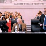 Ministro Carlo Nordio a Milano - 8 marzo 2024 (credit Ministero della giustizia)