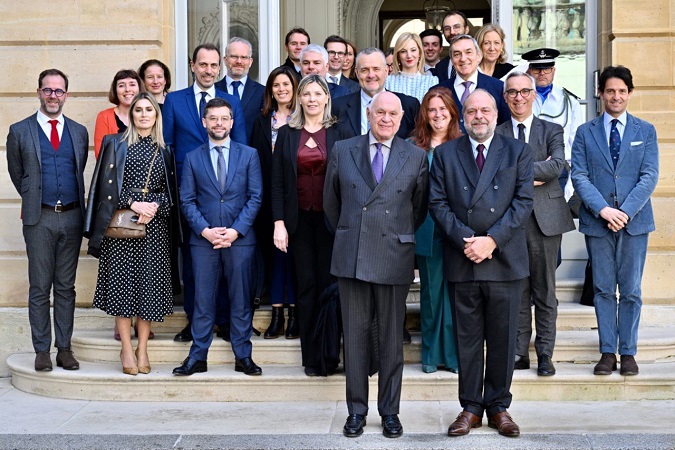 Forum di dialogo permanente tra i ministeri della Giustizia italiano e francese, Parigi, 22 marzo 2024 (Credit: Ministero della Giustizia)