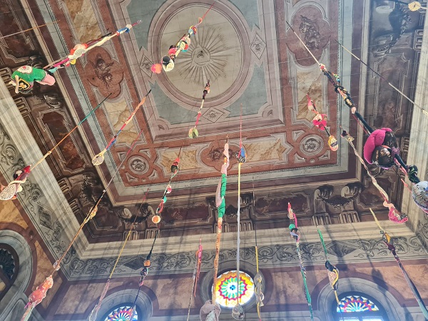 Sinfonia, Sonia Gomes, Biennale Venezia nel carcere della Giudecca (Credit: Raffaella Calandra/Ministero della Giustizia)