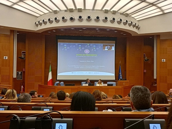 Presentazione uffici prossimità in aula gruppi parlamentari Montecitorio (Credit: ministero della Giustizia)