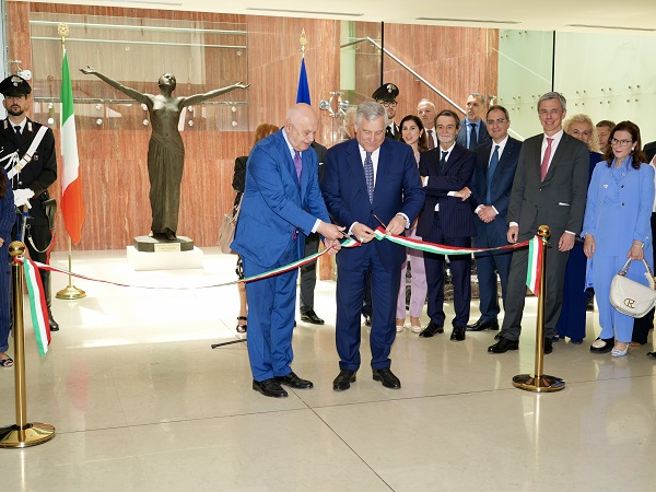 Nordio alla inaugurazione terza divisione centrale TUB Milano