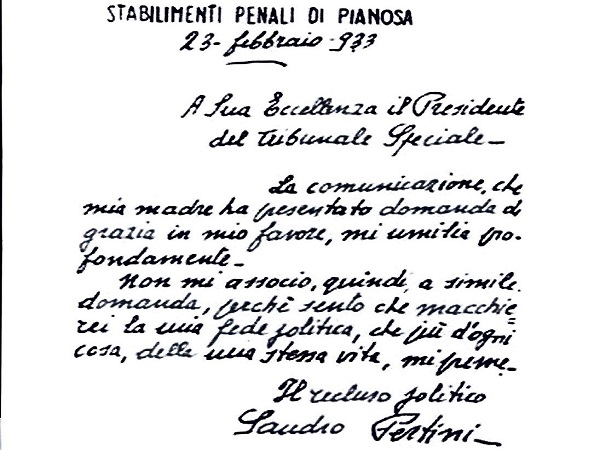 Casellario - Pertini