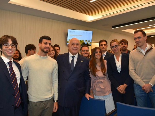 Nordio alla Scuola Nazionale del Notariato -(credits ufficio stampa Ministero della Giustizia)