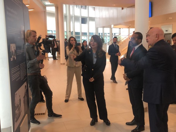 Nordio a Vienna inaugura la mostra italiana su Falcone e Borsellino (credit Ministero della giustizia)