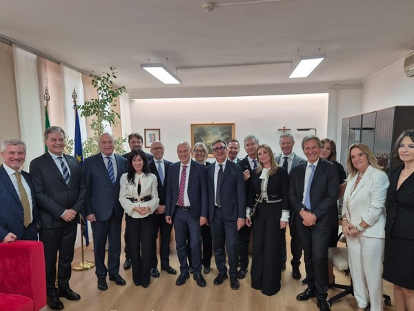 Nordio in visita all'Ispettorato 24ottobre2024 (foto Ministero della giustizia)