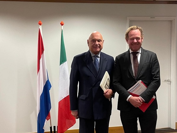 Nordio con omologo olandese van Weel