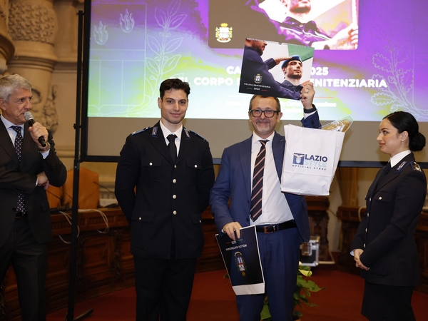 Presentazione del Calendario 2025 del Corpo di Polizia Penitenziaria