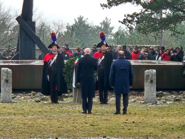 Basovizza 10 febbraio 2025 Nordio al Giorno del Ricordo
