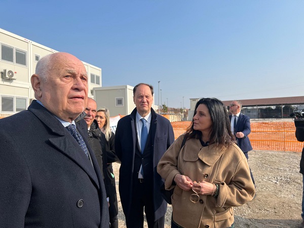 Ministro Nordio visita carcere San Vito al Tagliamento (foto mingiustizia)