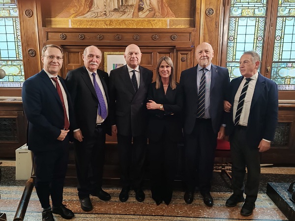 Nordio incontra l'Unione Nazionale delle Camere Civili 18 febbraio 2025 (foto del Ministero della giustizia)