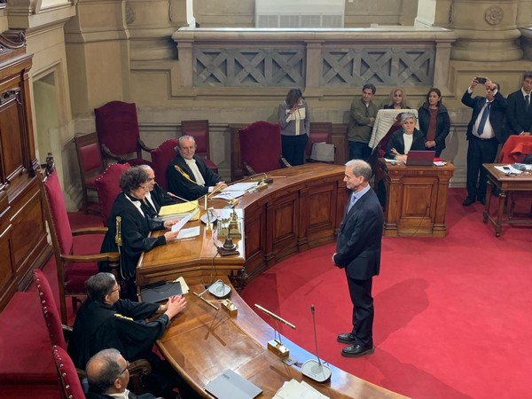 Piero Gaeta, nuovo Procuratore generale di Cassazione, immesso nelle funzioni (foto Corte di cassazione)