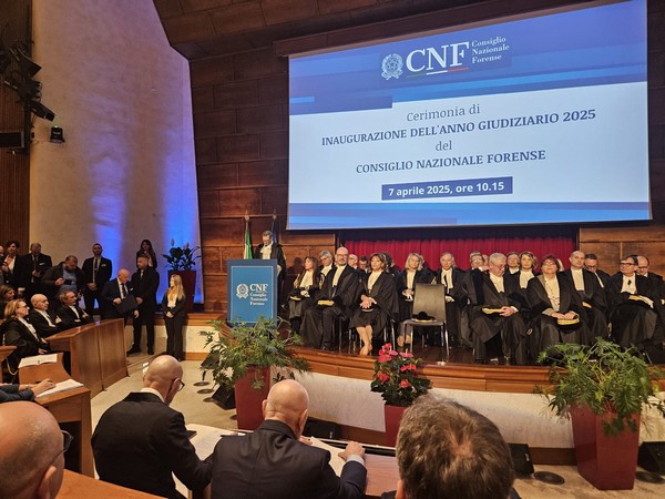 CNF - Inaugurazione anno giudiziario 2025 (foto Ministero giustizia)