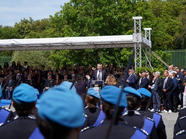 Il giuramento degli Allievi Commissari del VII corso