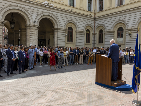 Nordio incontra i dipendenti del Ministero