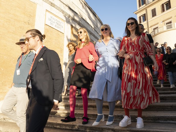 Trinita dei Monti 4 settembre 2025 (foto Videoloop srl)