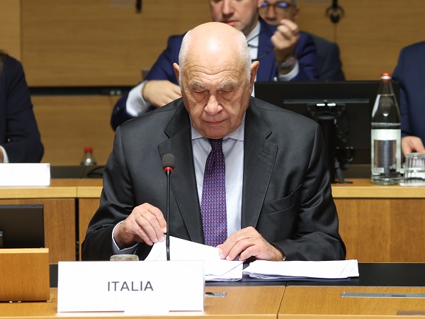 Nordio al consiglio GAI di Lussemburgo (Credit: consilium.europa.eu)