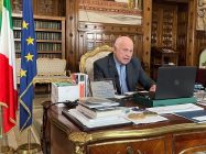 Nordio_incontro in videocollegamento con Lammy