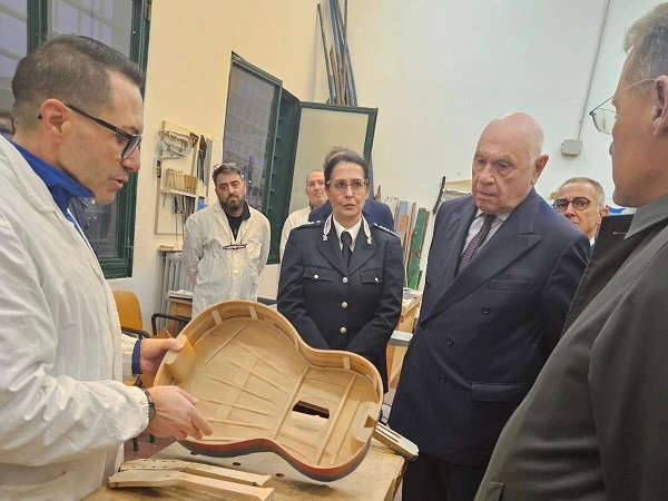 Visita di Nordio al carcere di Secondigliano