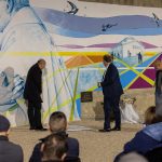 viena scoperta la targa del murale (Casal Del Marmo)