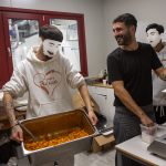 Chef Lorenzo Leonetti e i ragazzi di Casal Del Marmo