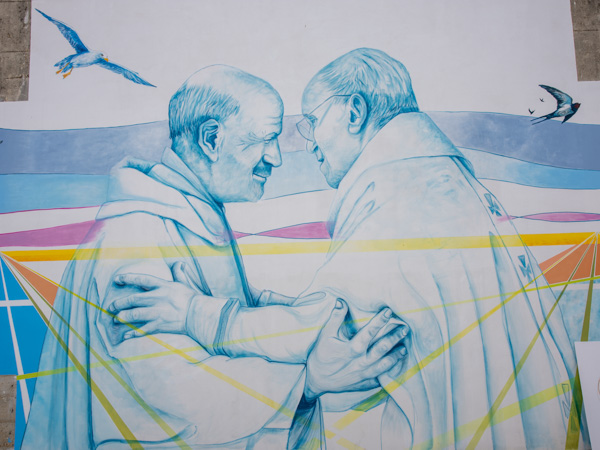 parte del murale (Casal Del Marmo)