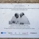 Targa del murale (Casal Del Marmo)