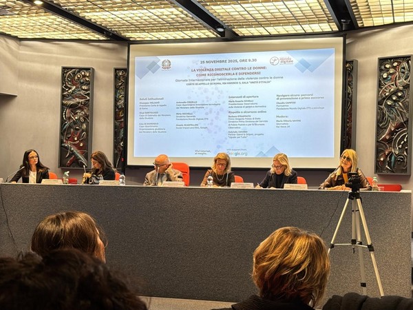 Roma, Corte appello - 25nov25 Giornata per la eliminazione della violenza di genere (foto Ministero della Giustizia)