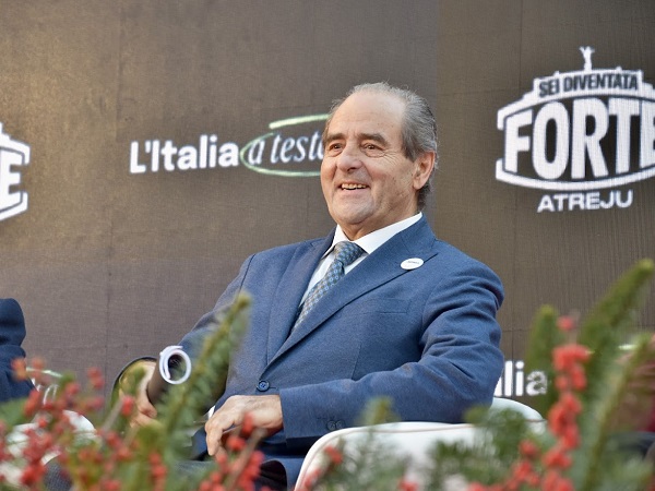 Antonio Di Pietro ad Atreju 2025 (Credit: Ministero della Giustizia)