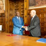 Nordio incontra l'omologo del Mozambico Mateus da Cecilia Feniasse Saize