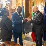 Nordio incontra l'omologo del Mozambico Mateus da Cecilia Feniasse Saize